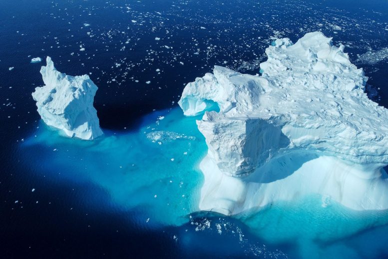 Antarctica Iceberg Blue Snow