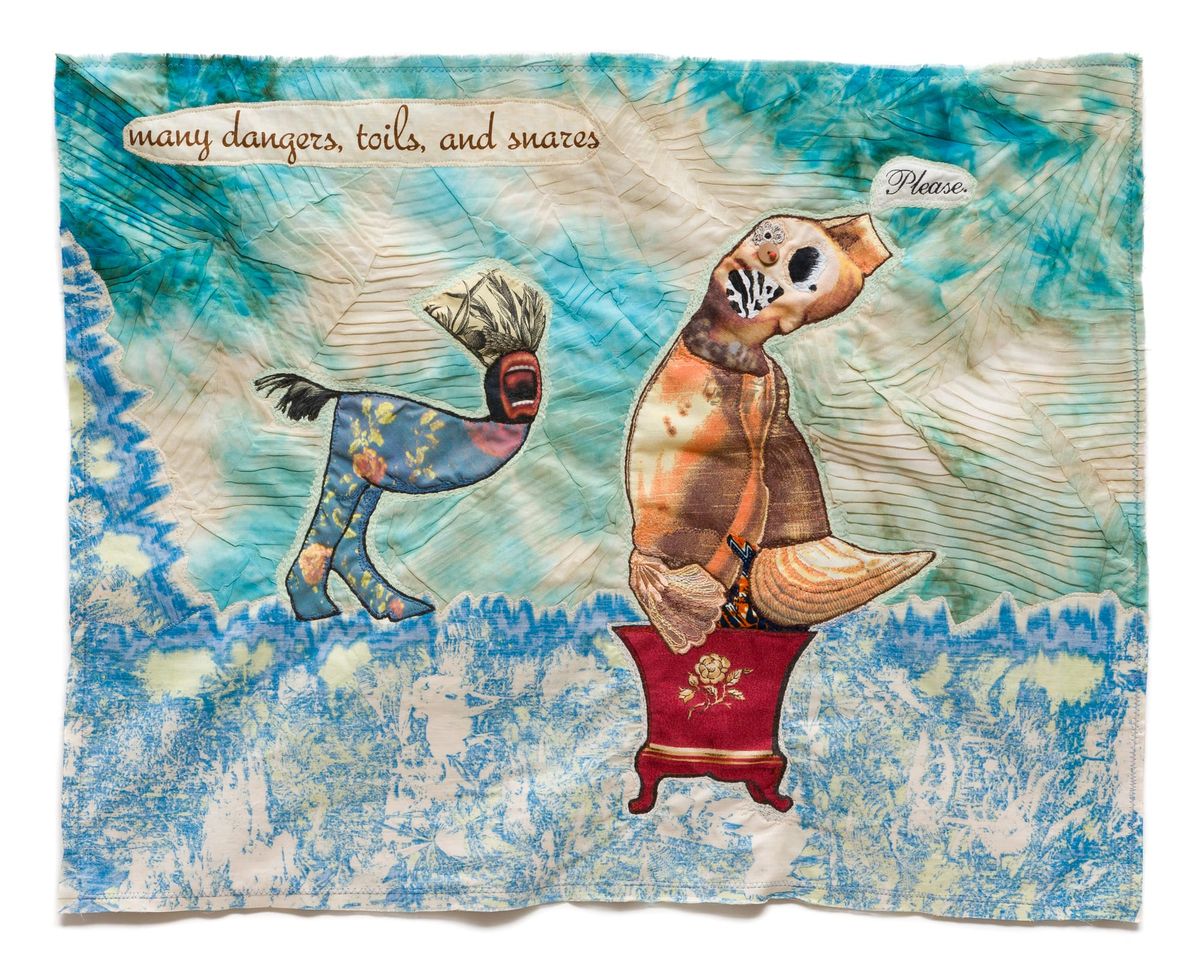 Lucid Perturbations: The Sewn Drawings and Books of China Marks