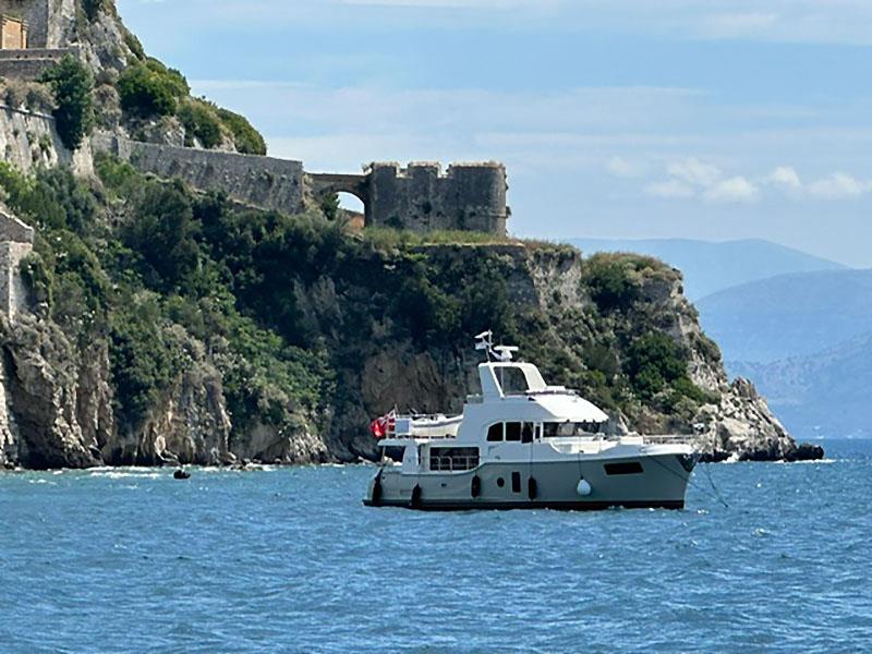 Awanui NZ off Corfu // Photo credit: Awanui NZ
