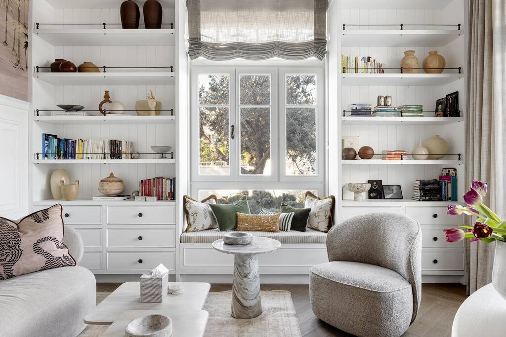 Villa in the town in Shephelah, architecture and interior design: Sarah and Nirit Frankel (Photo: Itay Banit) וילה במושב בשפלה, אדריכלות ועיצוב פנים: שרה ונירית פרנקל
