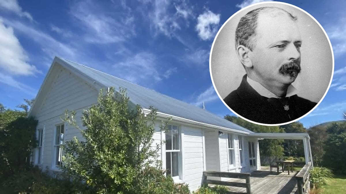 Aramoana Station’s 1905 Cook’s Cottage has walls that can speak