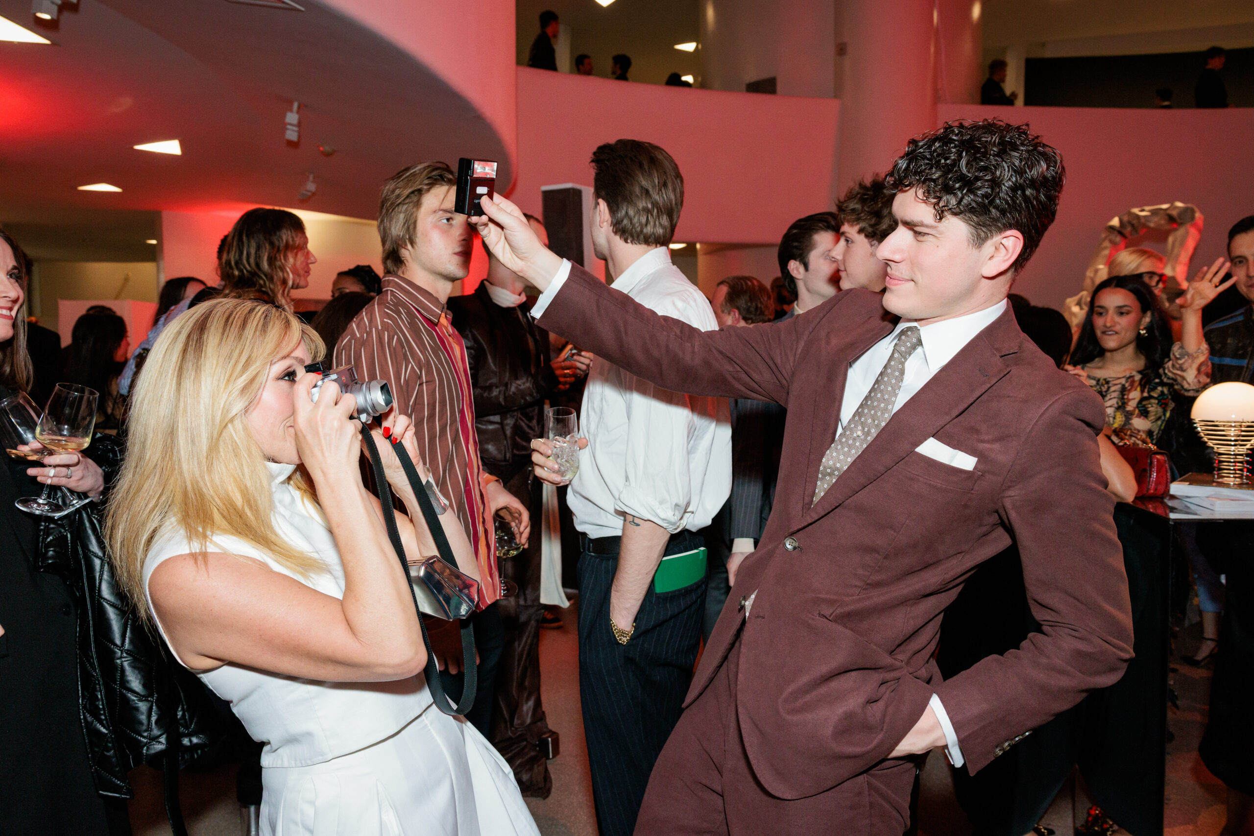 Jane Krakowski and Emilio Madrid