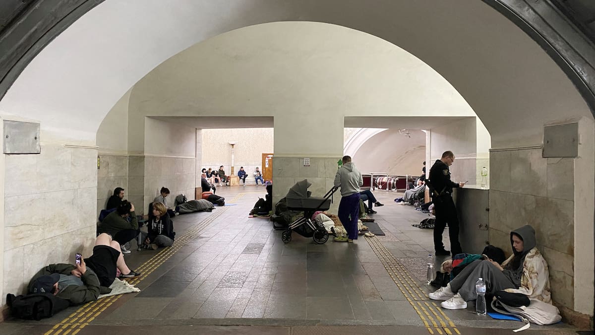 Major missile attack targets Kyiv in Russian revenge over dormitory strike
