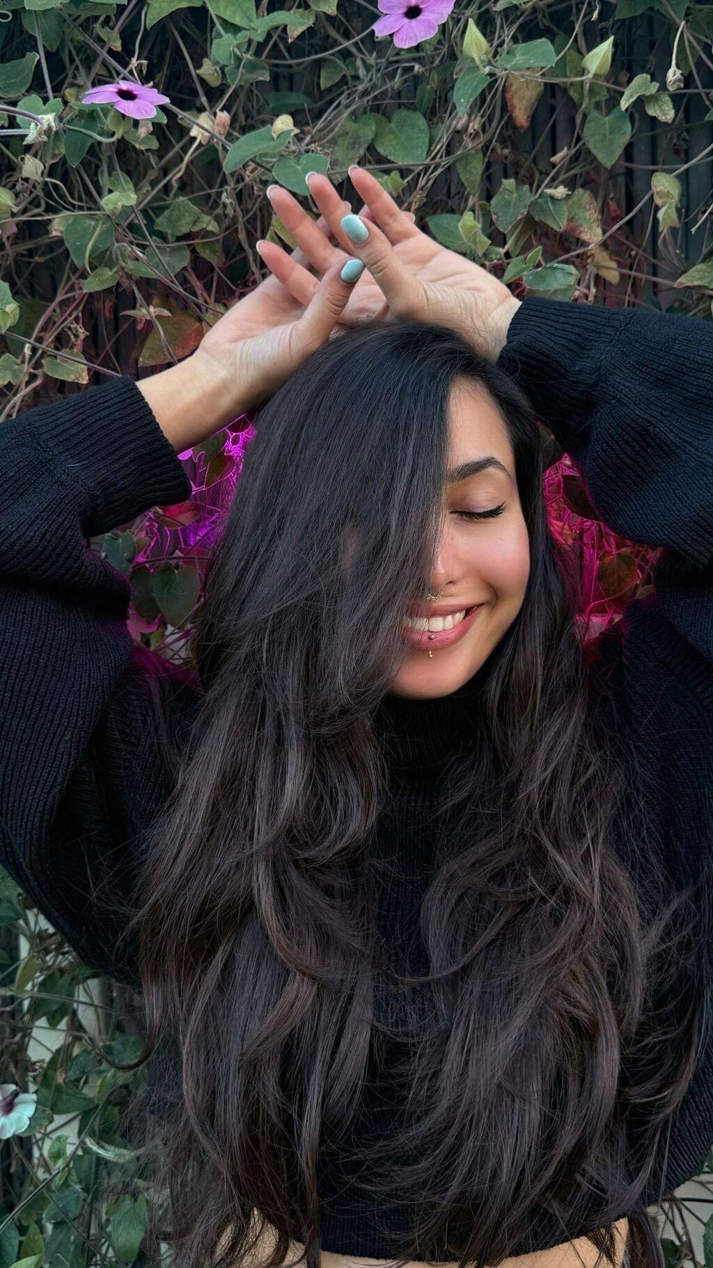 Abby Eldad. Biology student (Photo: Yehudit Tolshinsky) אבי אלדד