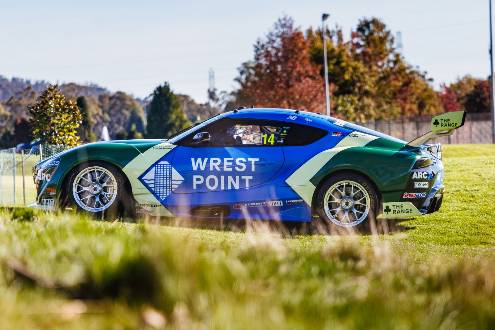 Golf course reveal for new-look Hill Toyota Supra