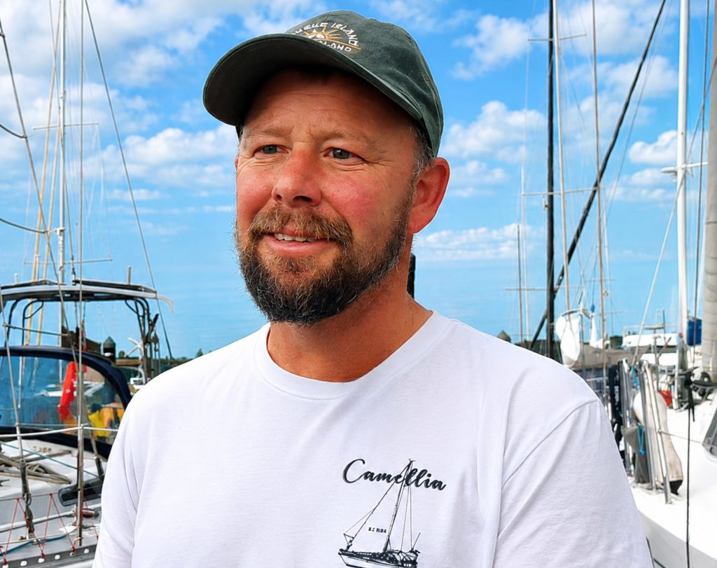 Ben Ball will sail solo from Opua to Southport, Gold Coast on Camellia his 1976 Cavalier 36 in the 2026 Solo Trans-Tasman Yacht Challenge. // Photo credit: Boating New Zealand