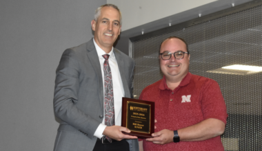 Boyer, Cottrell honored with Friend Awards by SBPS, SHS