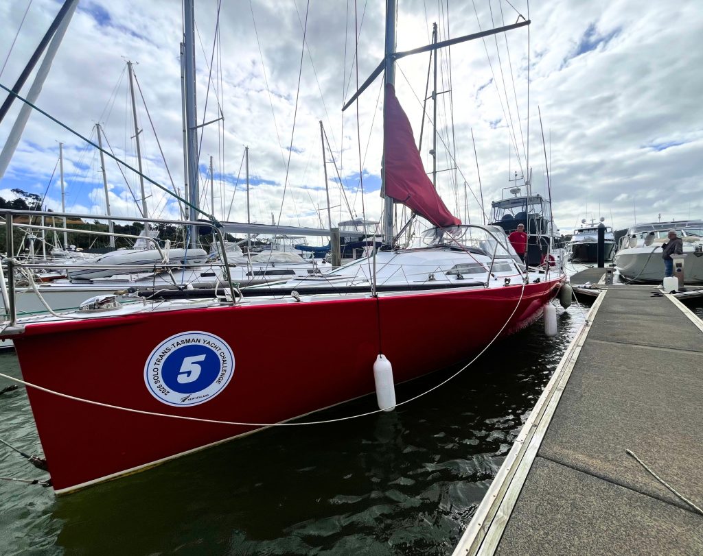 Bill Kidman and Pretty Boy Floyd. // Photo credit: Boating New Zealand