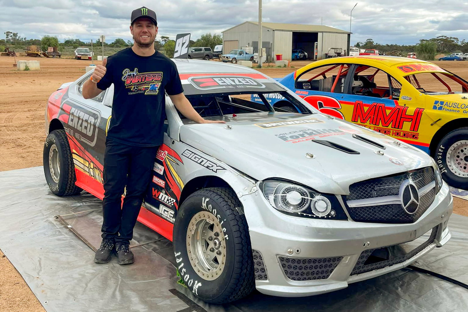 Cam Waters a winner in brother’s ‘Berserk Merc’