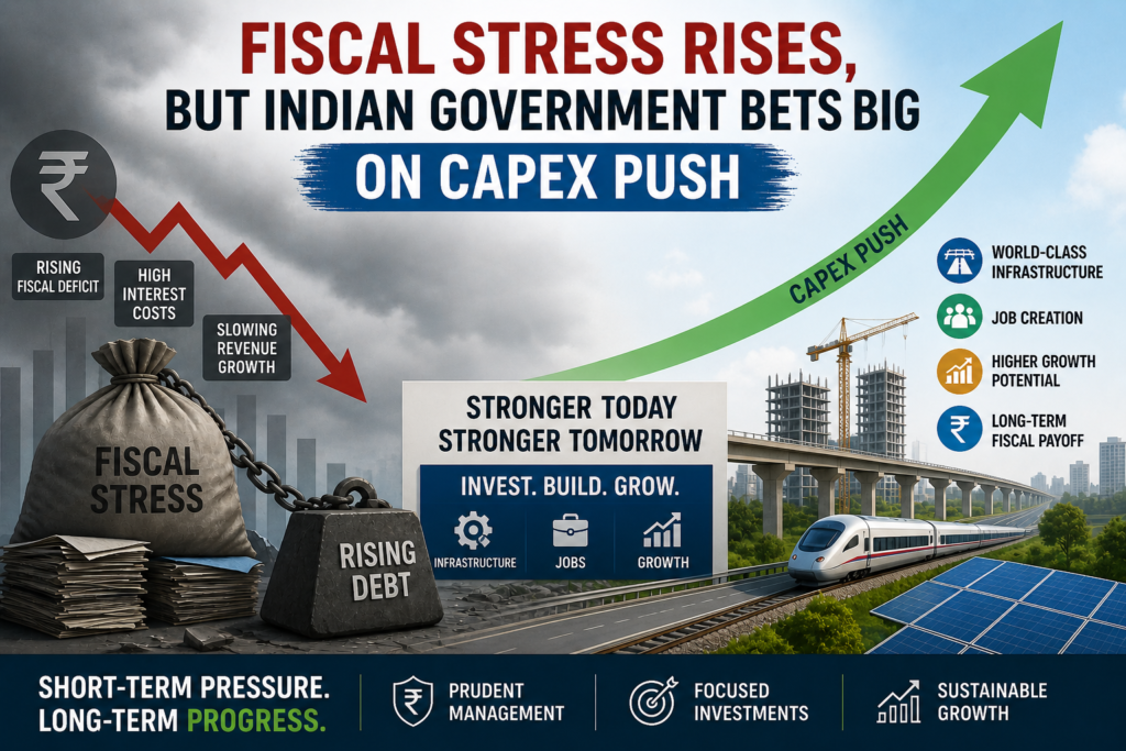 Government bets big on capex push despite fiscal stress