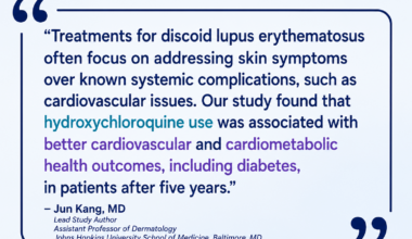 Study: Hydroxychloroquine May Lower Cardiometabolic Risks in Discoid Lupus