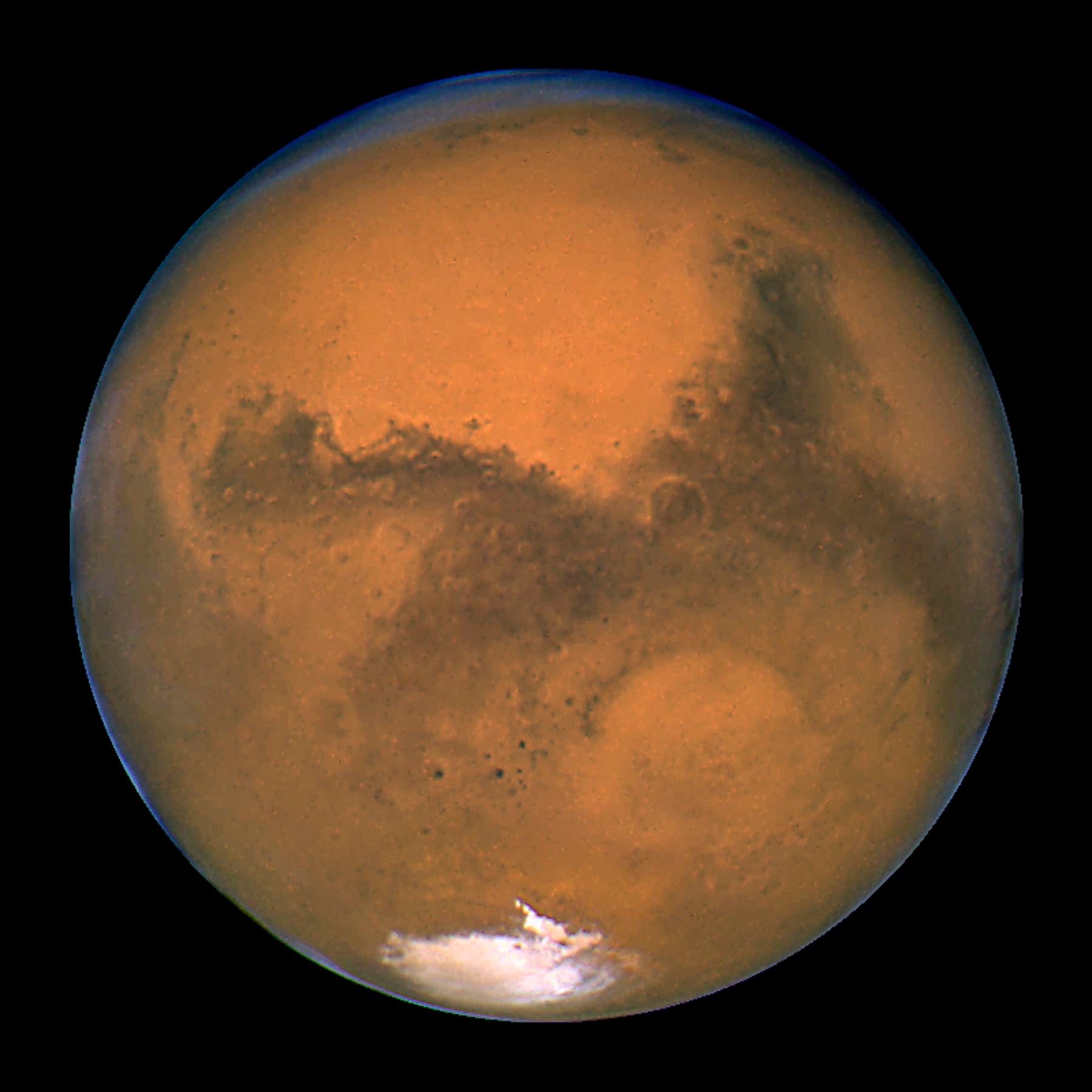 The red planet Mars