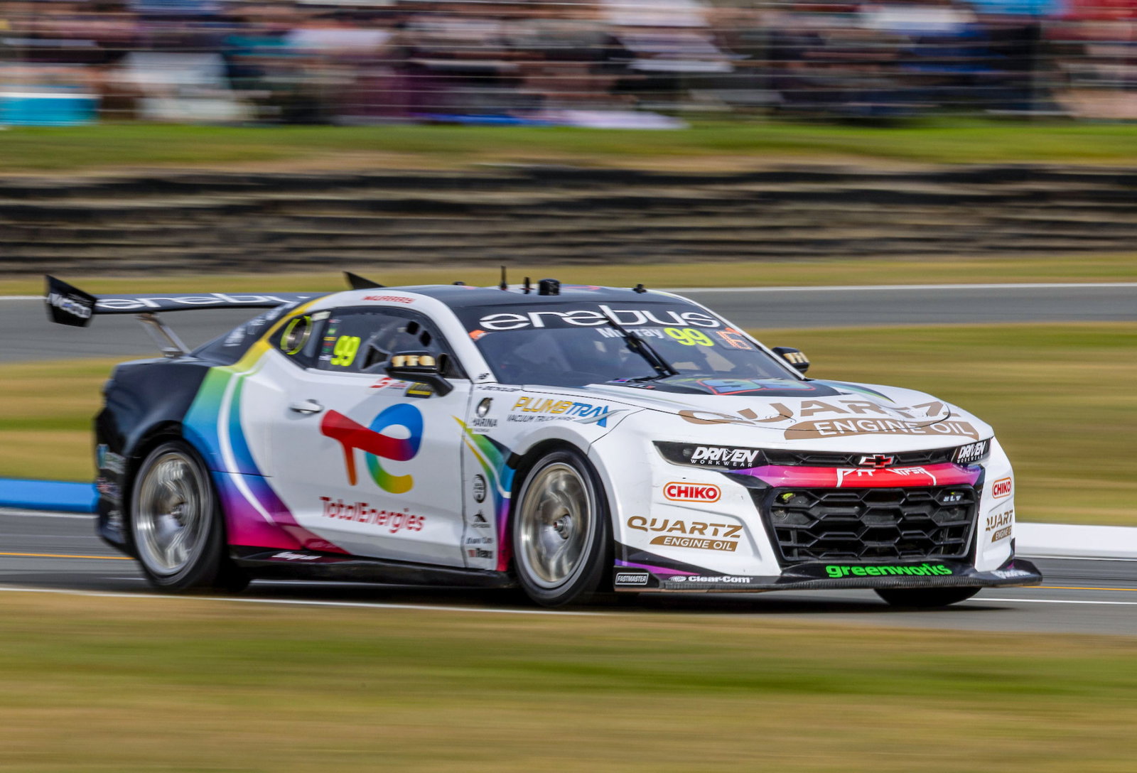 Erebus delays shakedown of new Camaro