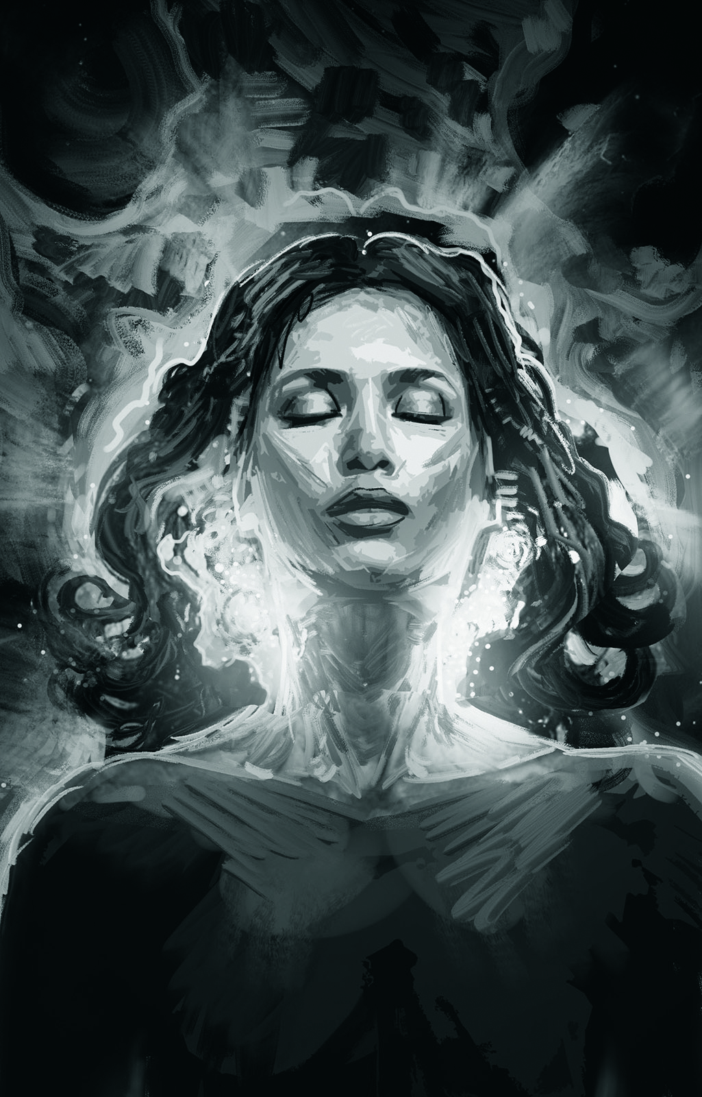 Digital art portrait