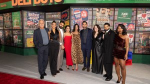 Stars Asif Ali, Saagar Shaikh, Poorna Jagannathan, Tan France, and others attended the red carpet premiere of Deli Boys in Los Angeles. Executive producers Abdullah Saeed, Jenni Konner, Nora Silver, and Michelle Nader were also in attendance.