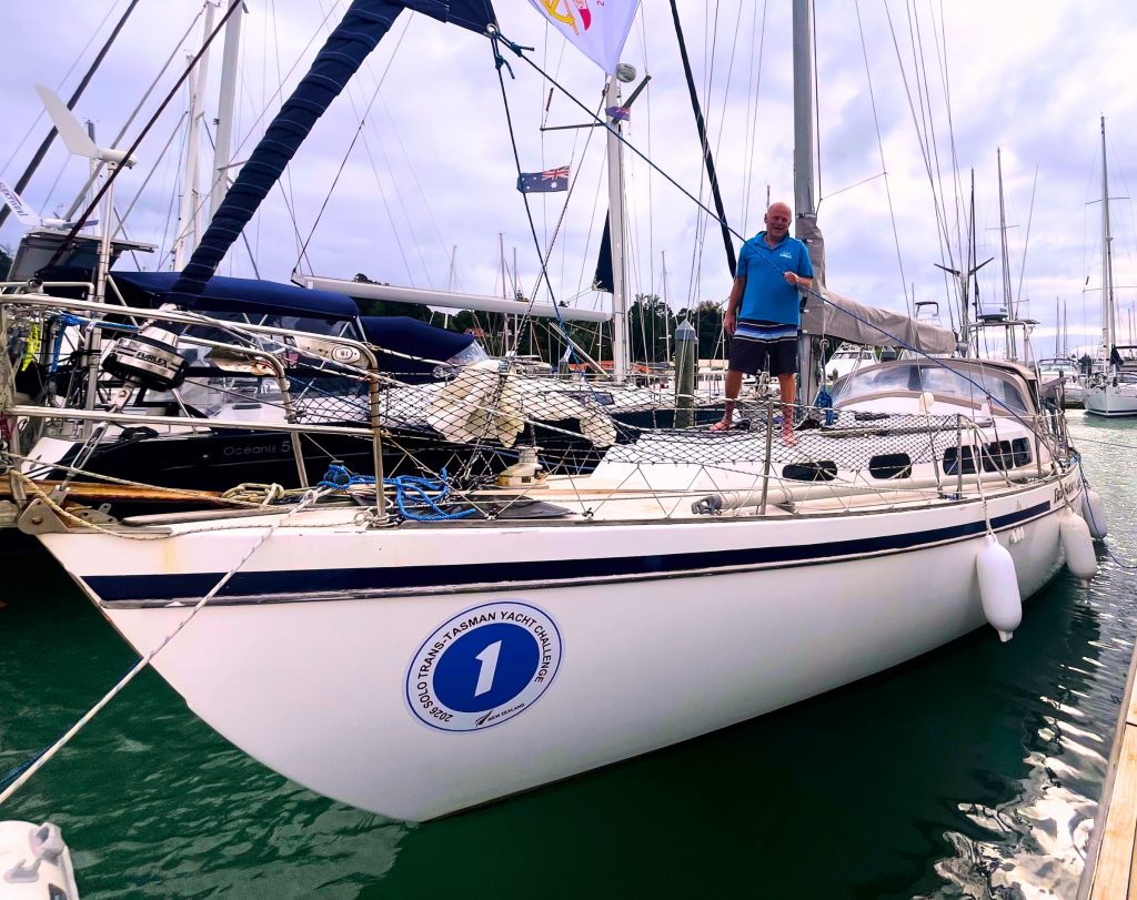 Doug Esterman and Fair Seasons // Photo credit: Boating New Zealand
