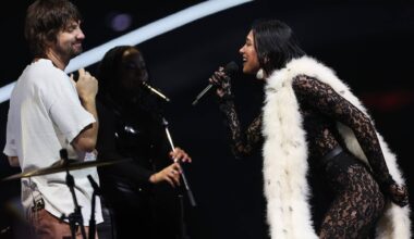 Watch Dua Lipa join Tame Impala in London to perform ‘Houdini’ at The O2