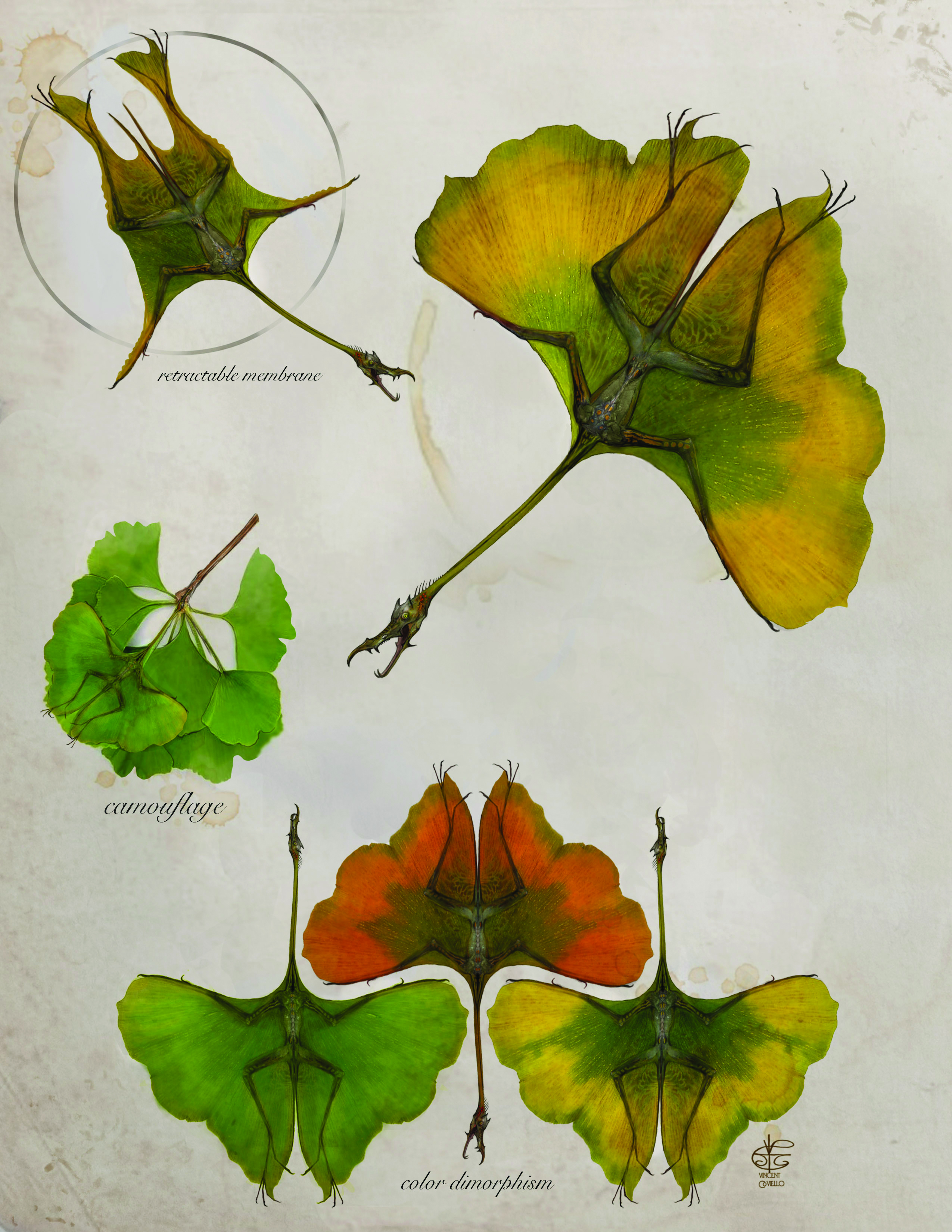 Fantasy creature art