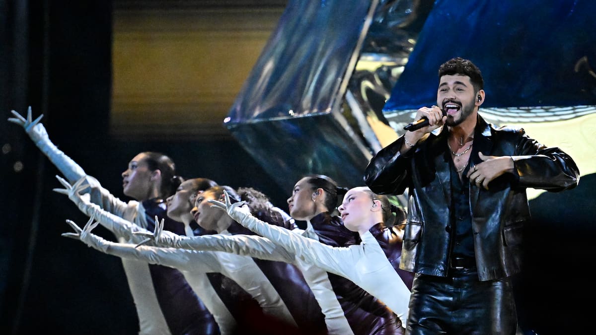 Four ejected from Eurovision after pro-Palestinian protest during Israel song