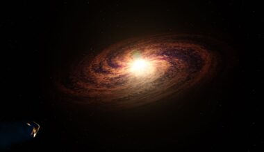 Early universe galaxy breaks the rules by barely spinning