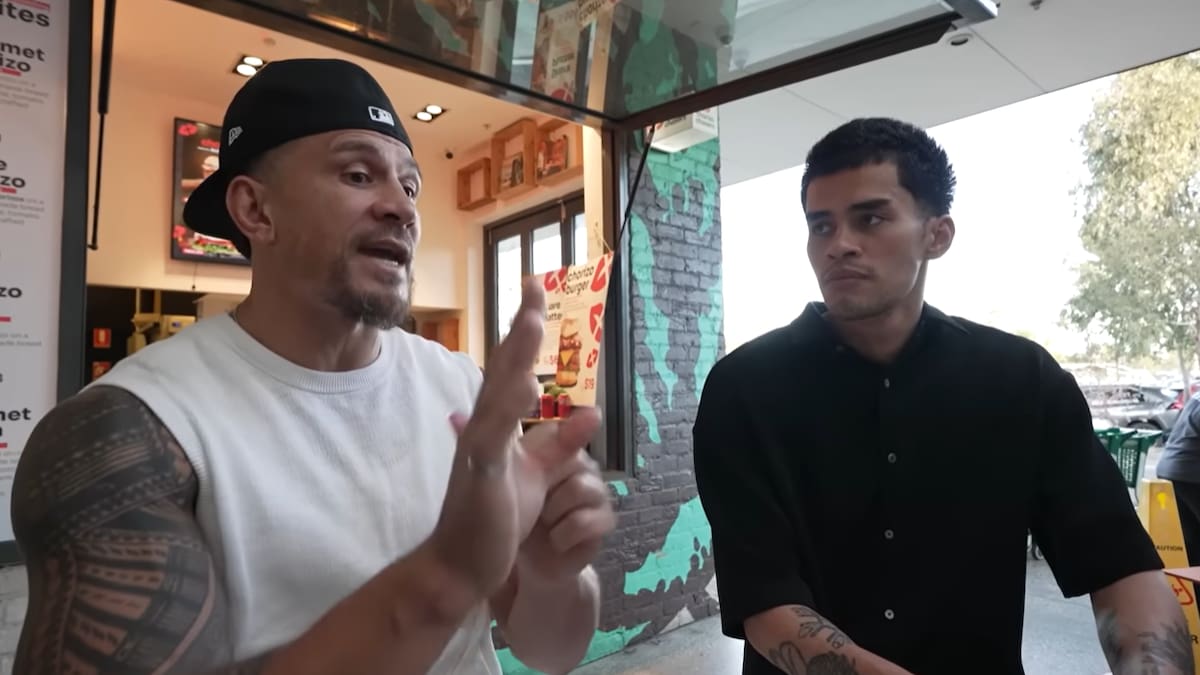Sonny Bill Williams appears in video with banned far-right influencer Sneako