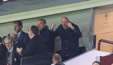 Prince William celebrates as Aston Villa book spot in Europa League final