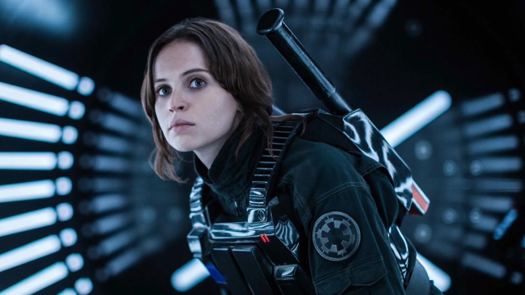 Felicity Jones as Jyn Erso in Rogue One