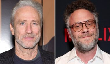 Jon Stewart and Seth Rogen Slam Kanye West: 'F--- That Guy'