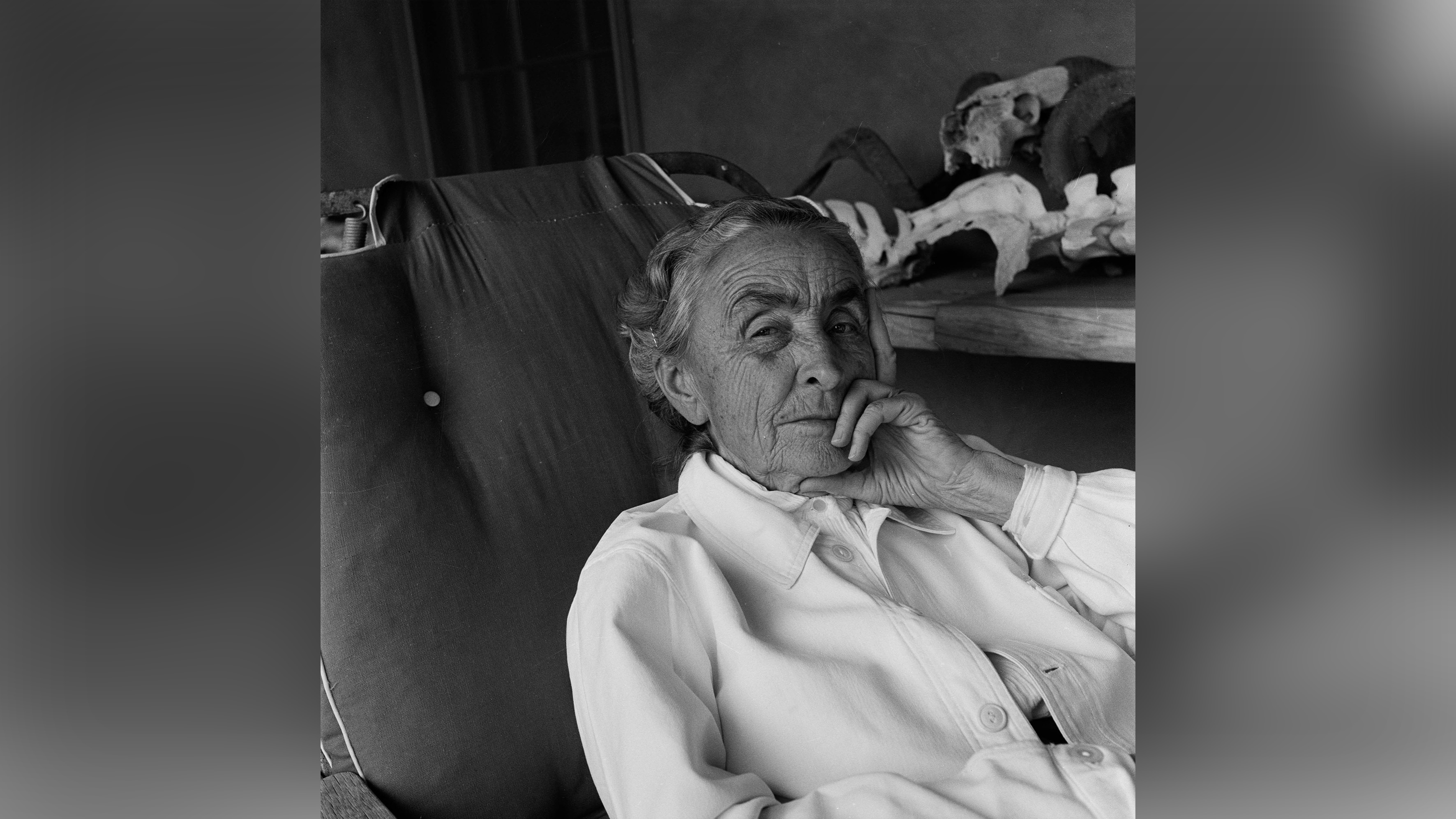 Portrait of Dorothea Lange.