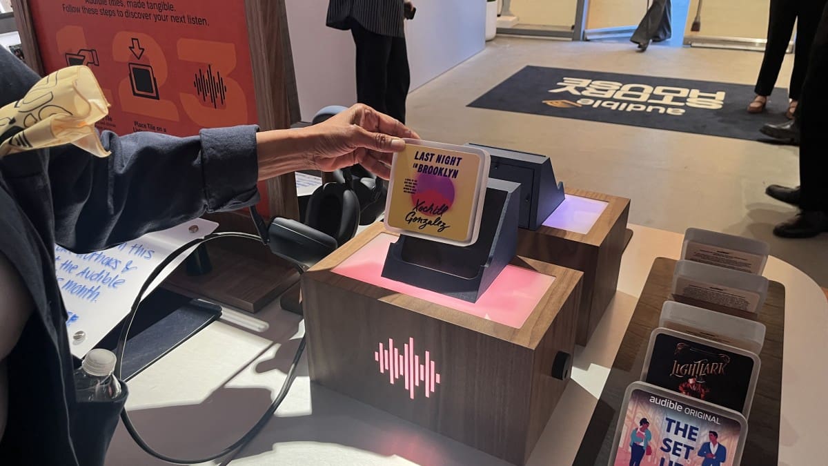 ‘Bookless bookstore’: Audio-only book shop opens in New York