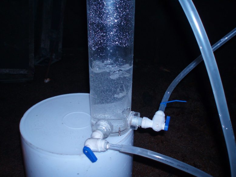 Gas Exsolving From Groundwater