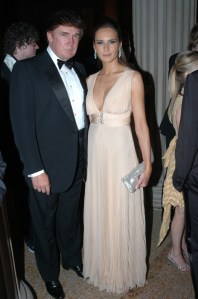 (L-R) Donald Trump and Melania Knauss Trump attend the Costume Institute Benefit Gala: 'Party of the Year' at the Metropolitan Museum of Art in New York City. (Photo by Steve Eichner/WWD/Penske Media via Getty Images)