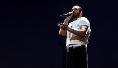 Drake performs live on stage during day one of Wireless Festival 2025 at Finsbury Park on July 11, 2025 in London, England. (Photo by Simone Joyner/Getty Images)