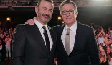 Jimmy Kimmel to Air Rerun During Stephen Colbert's 'Late Show' Finale