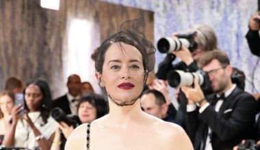 Claire Foy Brought an (Erdem) Barbour Jacket to the Met Gala 2026