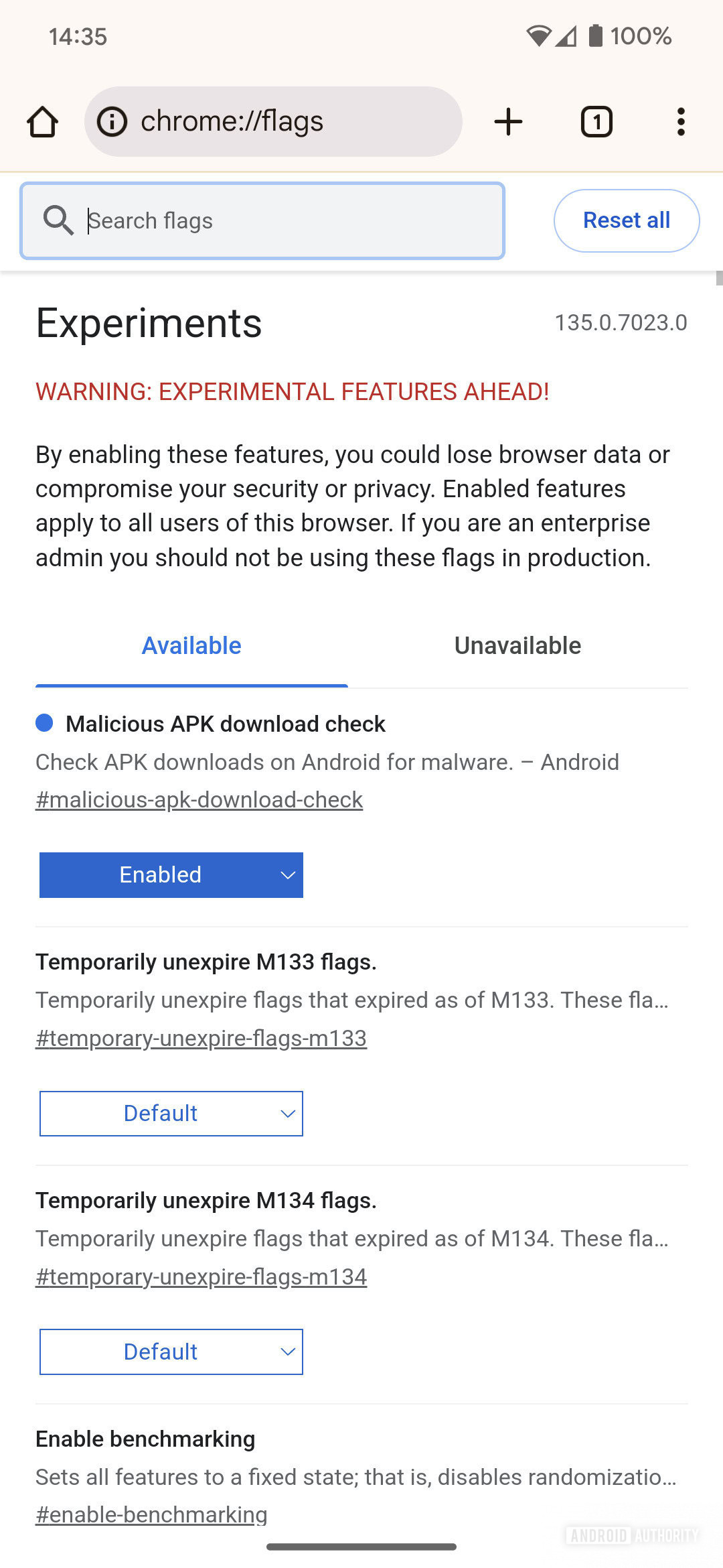 Google Chrome Android malicious APK check Google Chrome Android malicious APK check