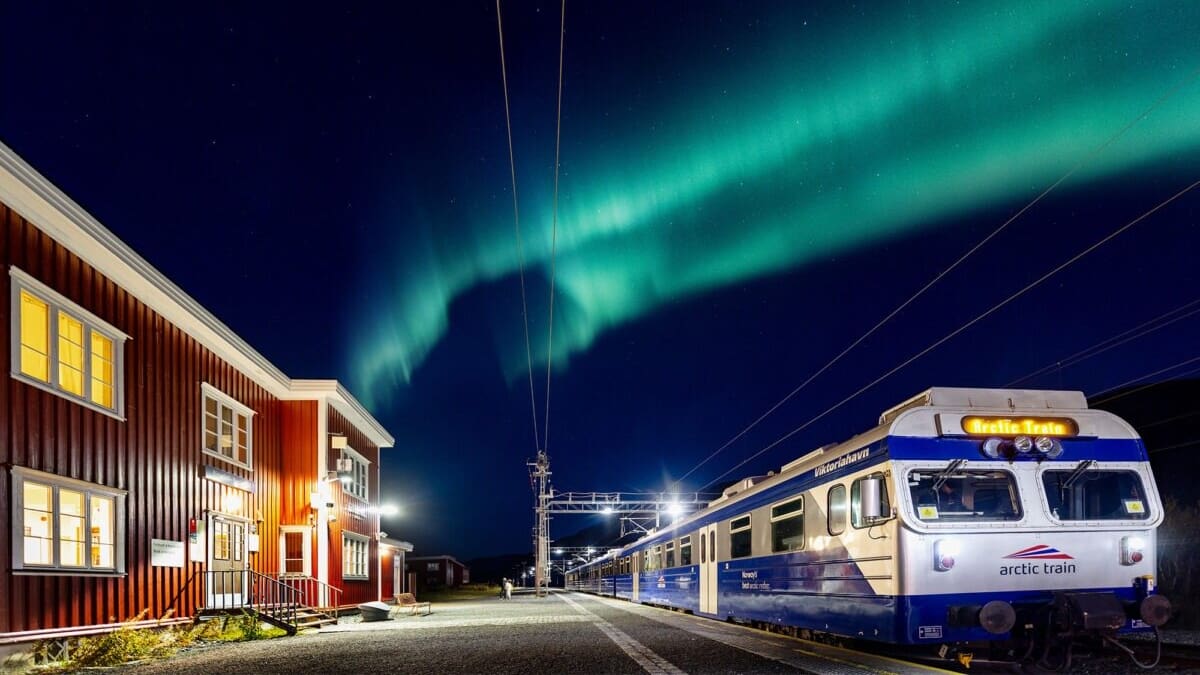 Seeing the Northern Lights from Norway’s first Northern Lights train ride