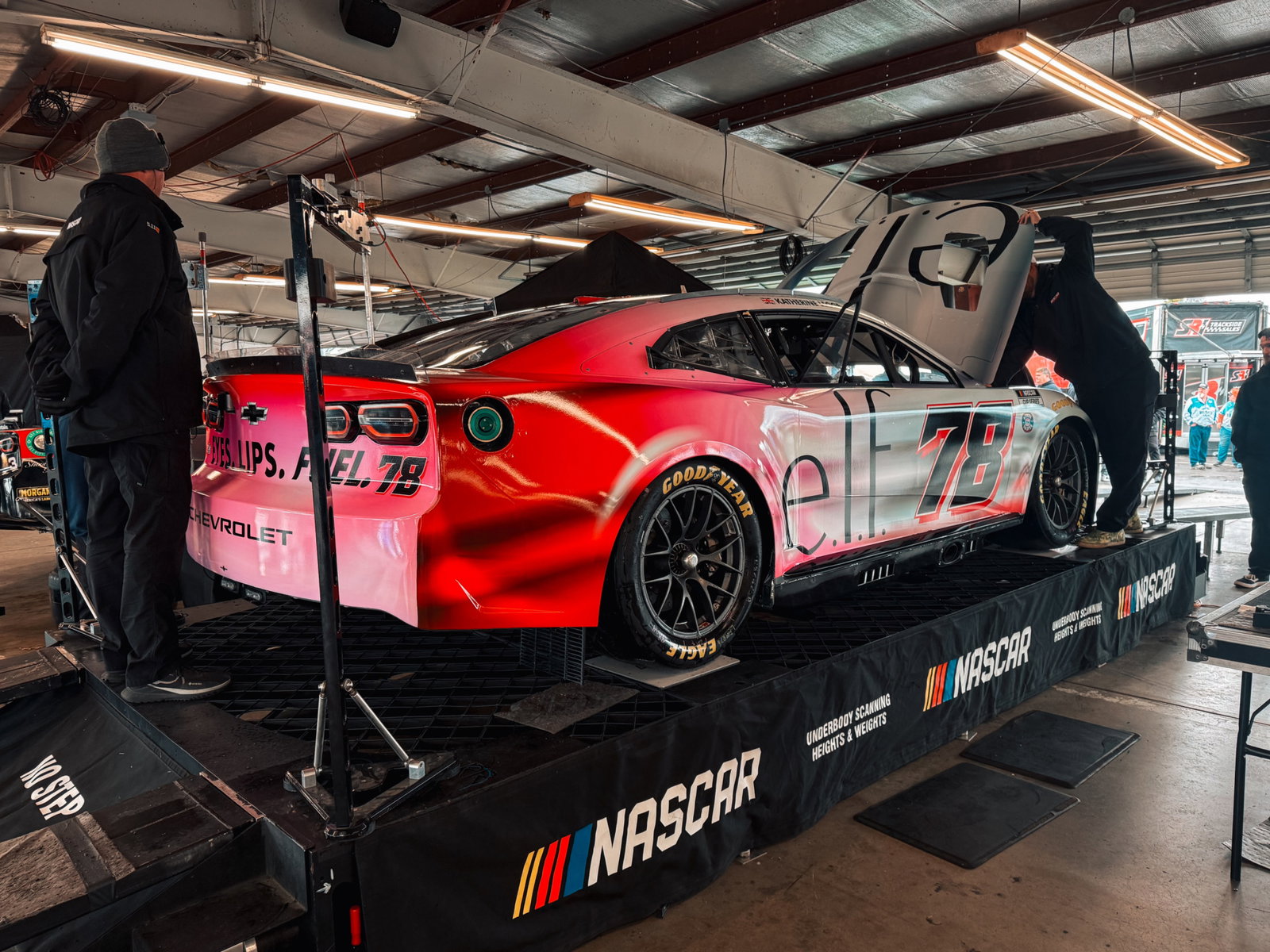 Katherine Legge's #78 Live Fast Motorsports Chevrolet Camaro at Watkins Glen.