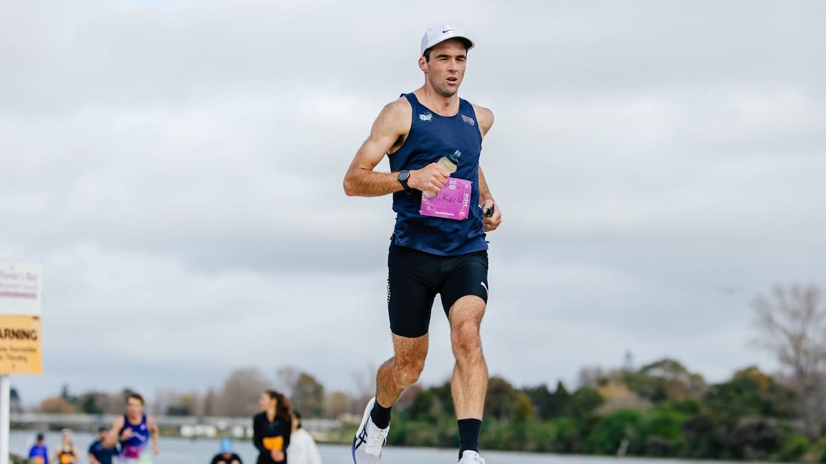 Rotorua’s Michael Voss breaks Hawke’s Bay Marathon record in Napier win