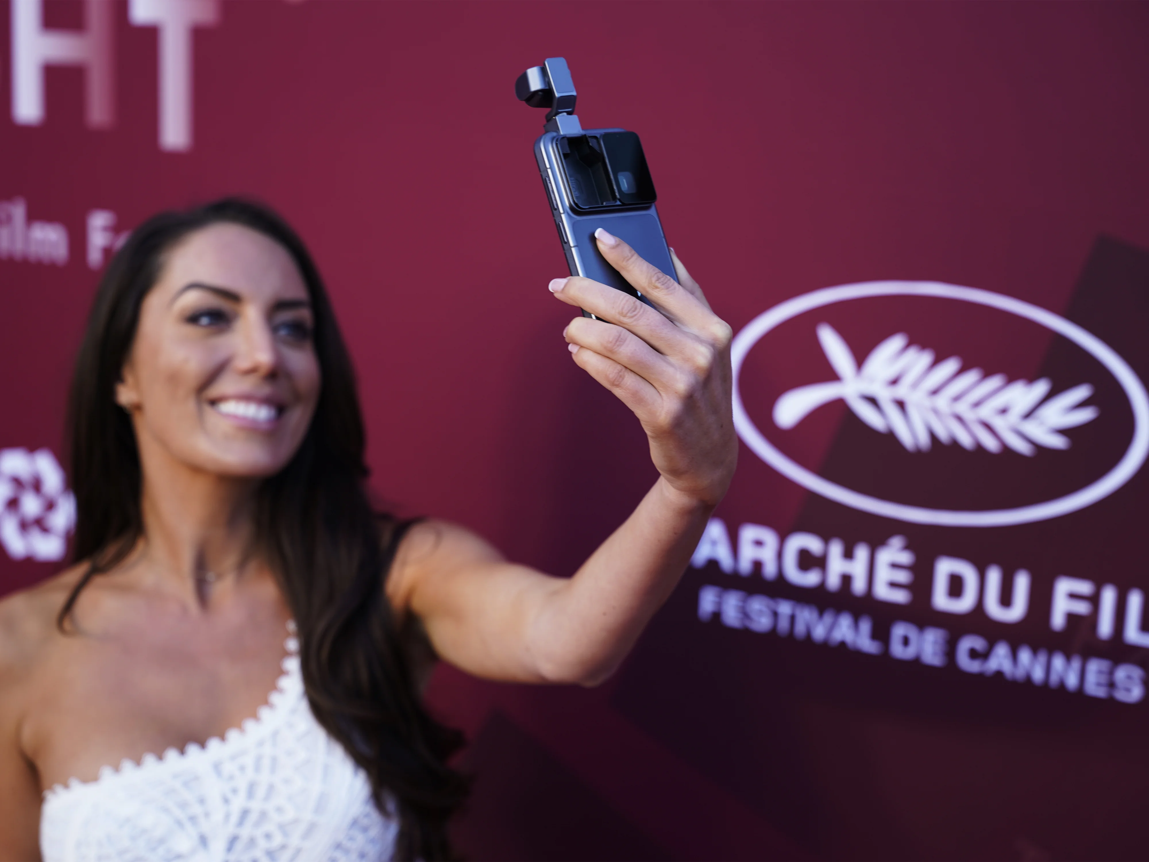 Real people could try the Robot Phone at the Cannes Film Festival. | Image by Honor - Forget the iPhone 18 Pro, Honor just announced when its crazy Robot Phone is launching