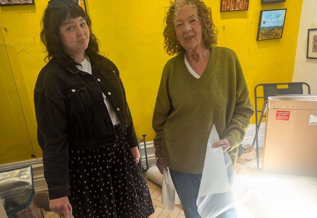 Artist Amanda Haines’ Bloom exhibition closes early after fire in basement of Café Nucleus in Rochester High Street