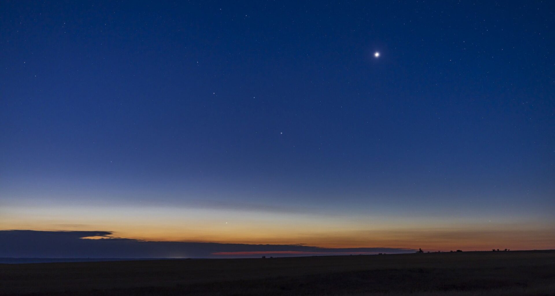 What's that bright light after sunset? Venus is dazzling the evening sky right now