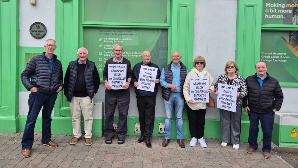 'Stop the robbery': An Post retirees hold national protests
