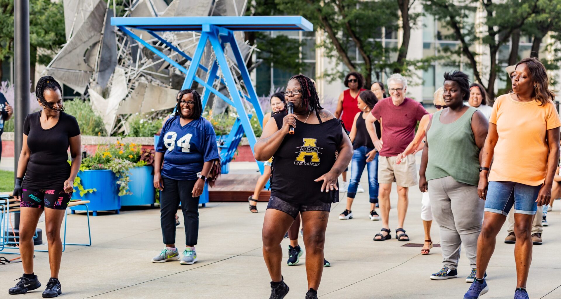 Summer fitness classes, concerts and more in downtown Akron