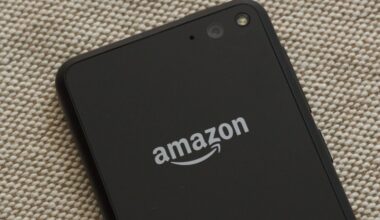 The original Amazon Fire Phone.