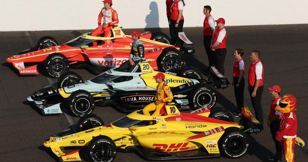 Adjusted full starting grid for 2026 Indy 500 after disqualifications