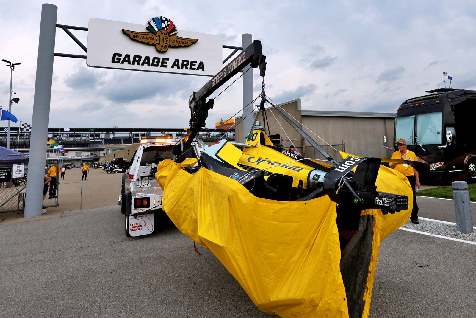 ‘Minor injuries’ for Rossi confirmed from Indy 500 crash