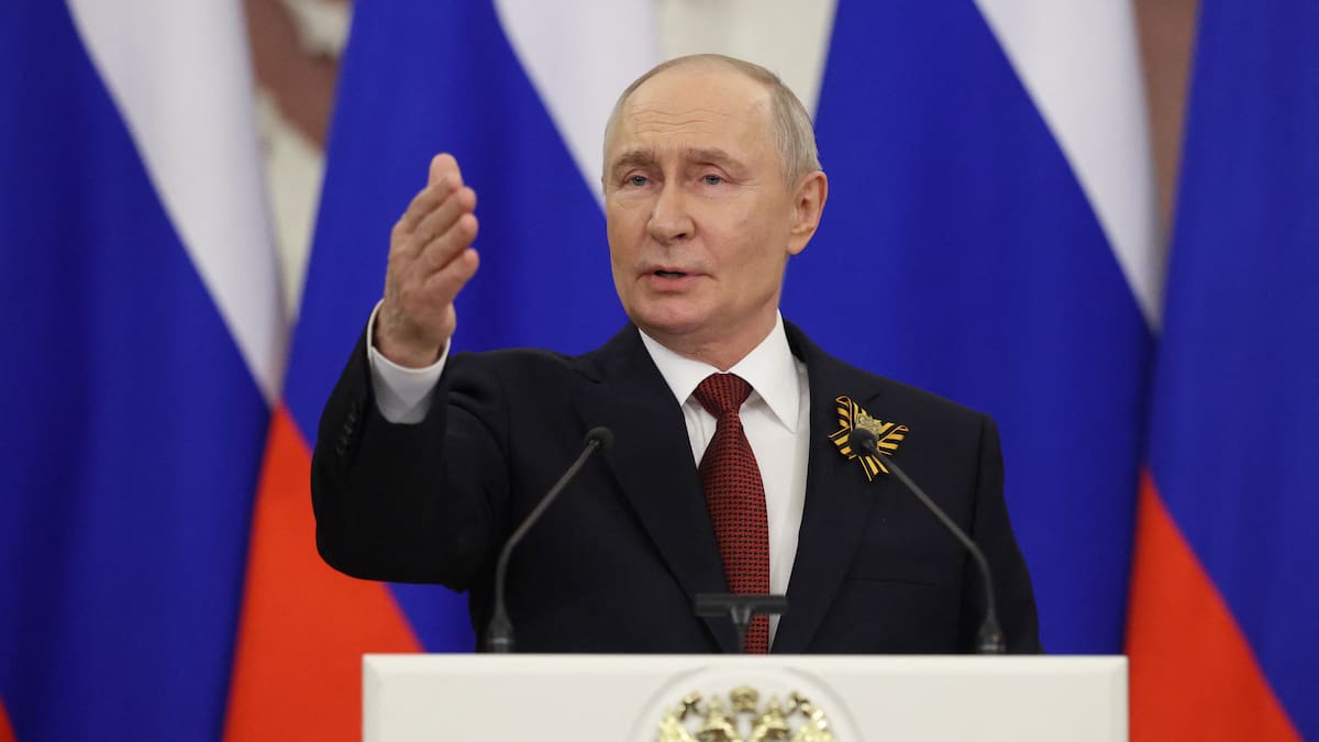 Putin says Ukraine war is winding down, and blasts the West for backing Kyiv