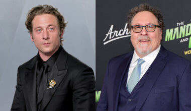 Jeremy Allen White and Jon Favreau