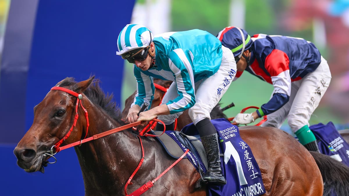 Horse racing: Kiwi world champion James McDonald and Romantic Warrior win Triple Crown